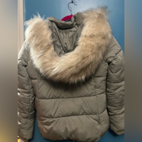 Topshop grey puffer jacket - Picture 5 of 5